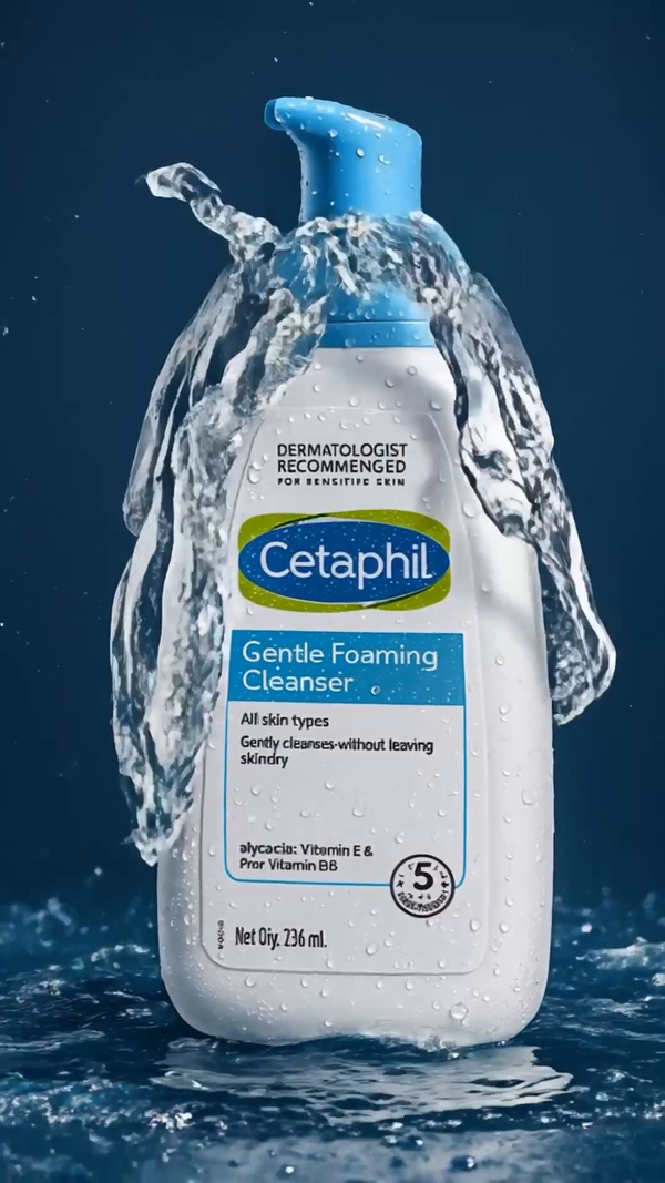 Cetaphil Gentle Foaming Cleanser – Pure Care for Sensitive Skin