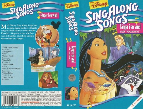 Tecknat Barn Svenska:Disney Sing Along Songs (1995 Trailer) VHSRIPPEN (Svenska) Trailer